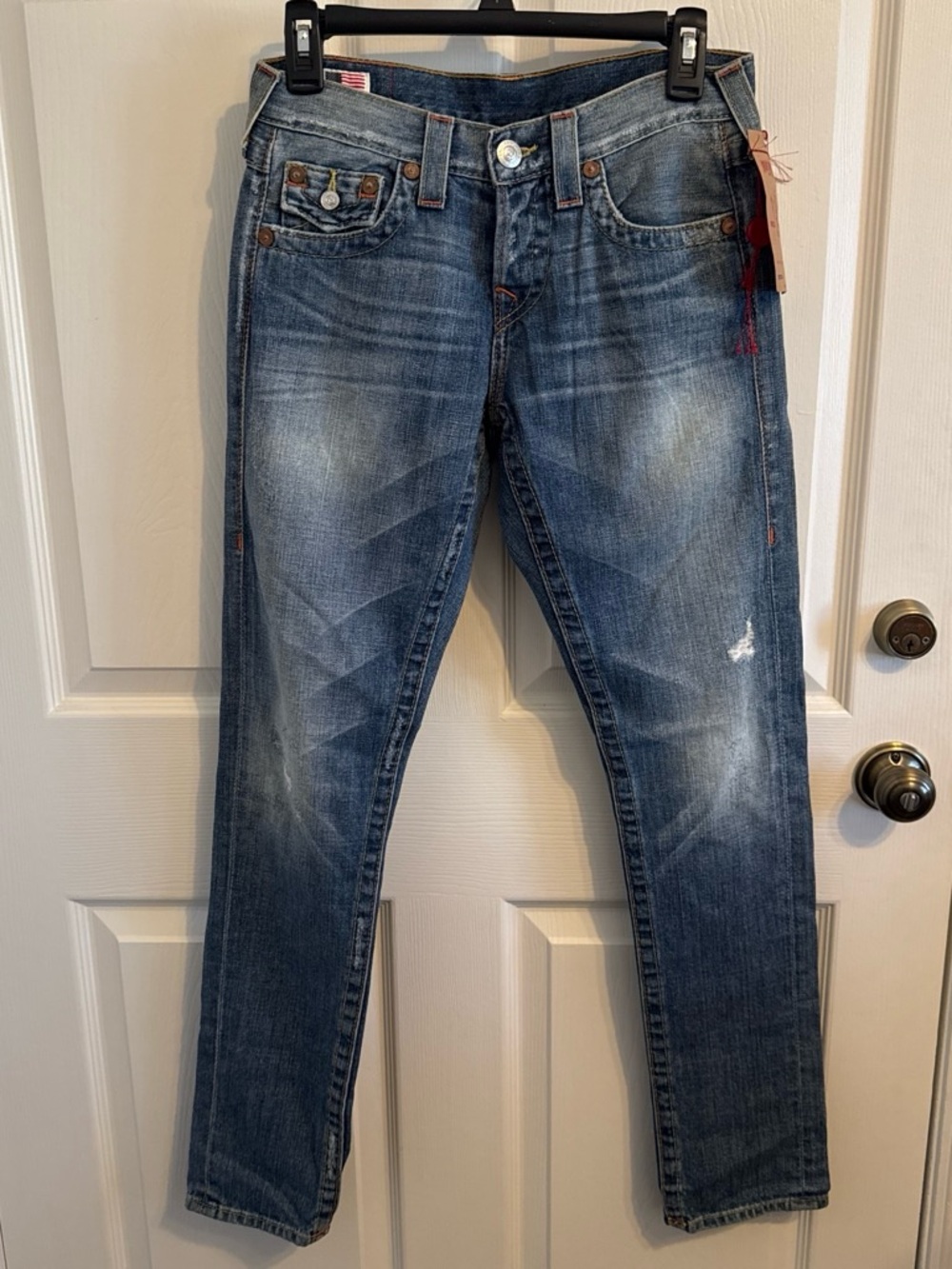 True Religion Cameron Low Rise Jeans Size 26 NWT